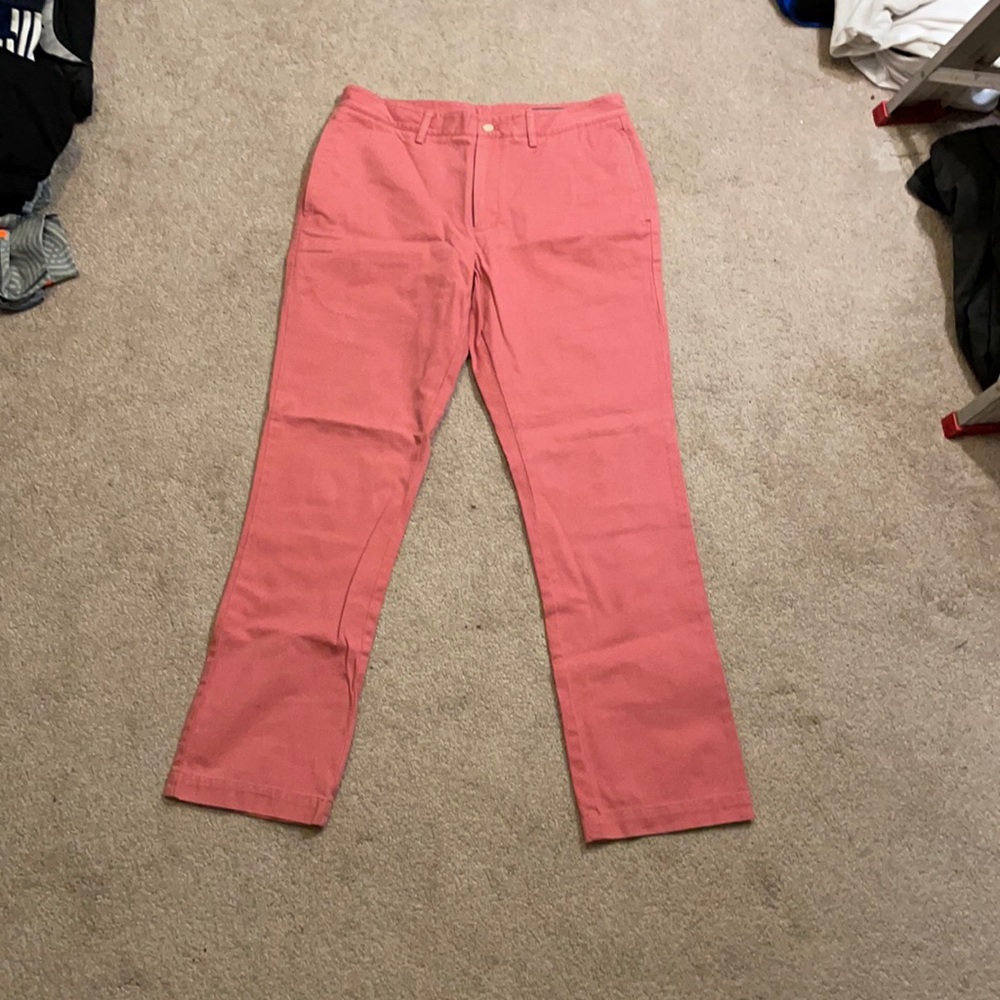 Vineyard vine Salmon Khaki pants